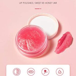 Lip Scrub, (Peach) Lip Scrubs Exfoliator & Moisturizer, Vegan Cruelty-Free Lip Sugar Scrub, Natural Gentle Lip Treatment, Dry Lip Treatment Polish & Lip Exfoliator by Samnyte - Image 6