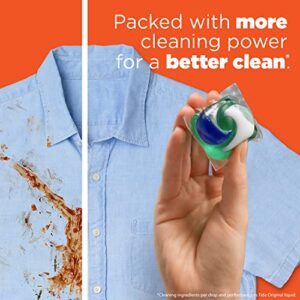 Tide PODS Liquid Laundry Detergent Soap Pacs HE Compatible 76 Count Powerful 3-in-1 Clean in one Step Spring Meadow Scent - Image 8