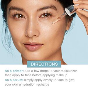Neutrogena Hydro Boost Glow Booster Primer & Serum, Hydrating & Moisturizing Face Serum-to-Primer Hybrid, Infused with Purified Hyaluronic Acid & Designed to Instantly Hydrate, 1.0 fl. oz - Image 8